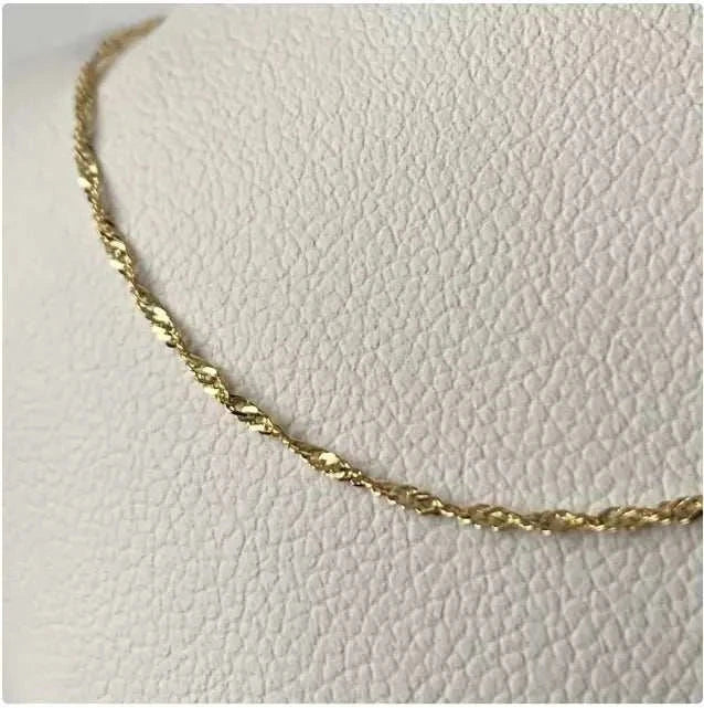 Light Rope Chain Necklace